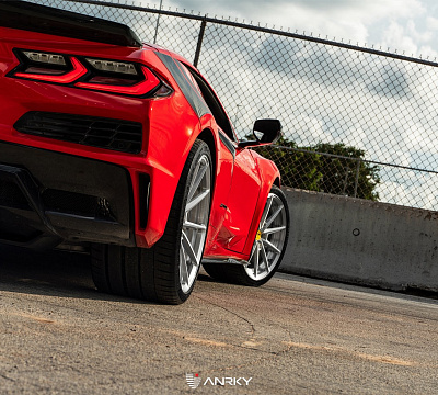 Фото дисков Anrky AN28 на Chevrolet Corvette C8