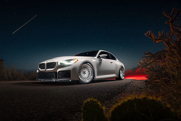Фото дисков HRE 501 Белый глянец на BMW 2/M2 (G42/G87)