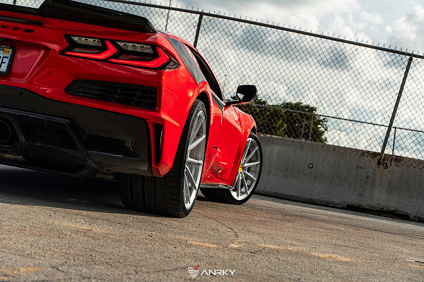 Фото дисков Anrky AN28 Глянцевый лак на Chevrolet Corvette C8
