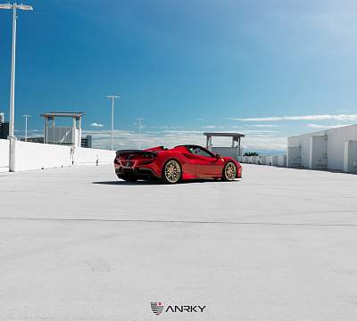 Фото дисков Anrky S3-X1 на Ferrari F8