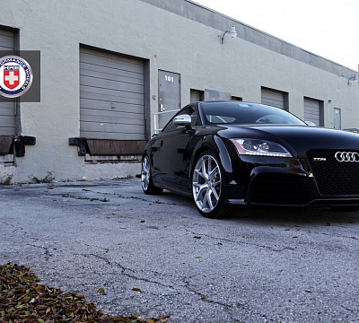 Фото дисков HRE P101 на Audi TT (8J)