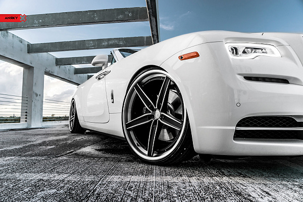 Фото дисков Anrky AN35 Алмазная проточка на Rolls-Royce Wraith