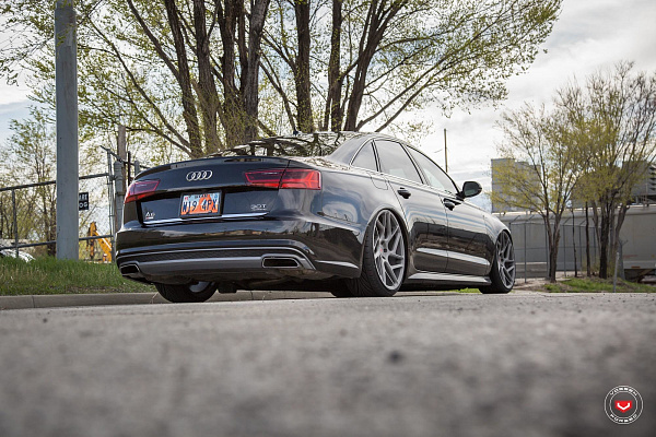 Фото дисков Vossen CG-209T Матовый графит на Audi A/RS 6 (C7)