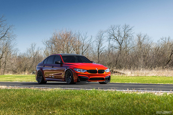 Фото дисков HRE S200 Черный глянец на BMW 3/M3 (F3x/F80)