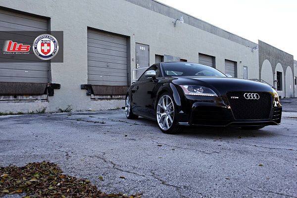 Фото дисков HRE P101 Глянцевый лак на Audi TT (8J)