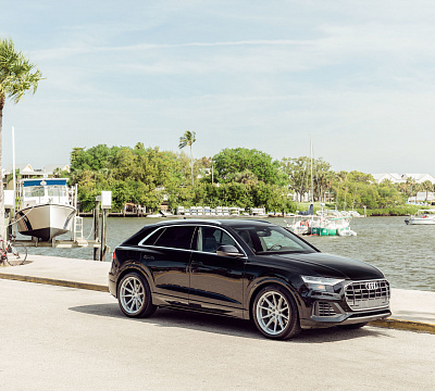 Фото дисков Vossen HF-3 на Audi Q8