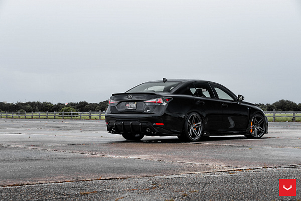 Фото дисков Vossen HF-1 Сатиновый графит на Lexus GS IV
