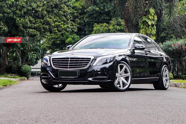 Фото дисков Vossen CG-207 Глянцевый лак на Mercedes-Benz S-Class (W222, C217)
