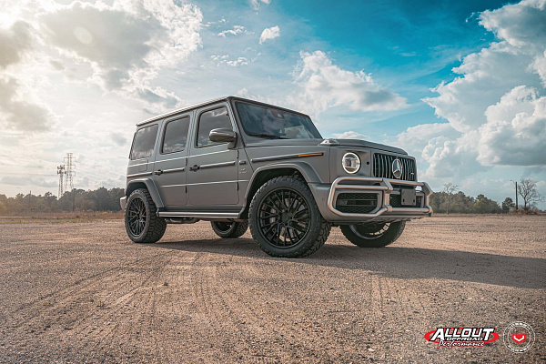 Фото дисков Vossen EVO-6T (3-Piece) Черный сатин на Mercedes-Benz G-Class III