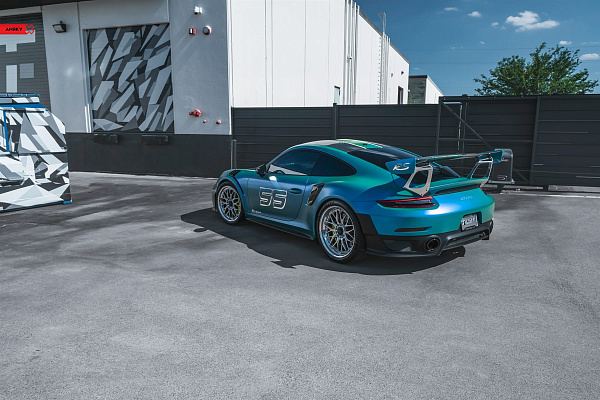 Фото дисков Anrky RS1 Полированный лак на Porsche 911 VII