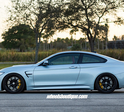 Фото дисков HRE P101 на BMW 4/M4 (F32/F82)