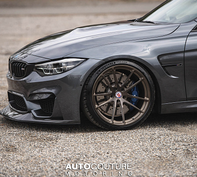 Фото дисков HRE P104 на BMW 3/M3 (F3x/F80)