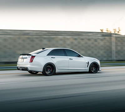 Фото дисков Vossen HF-2 на Cadillac CTS II