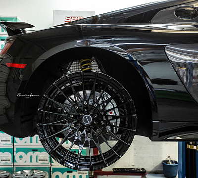 Фото дисков Brixton Forged HS1 на Audi R8 (4S)
