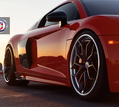 Фото дисков HRE S201H на Audi R8 (4S)