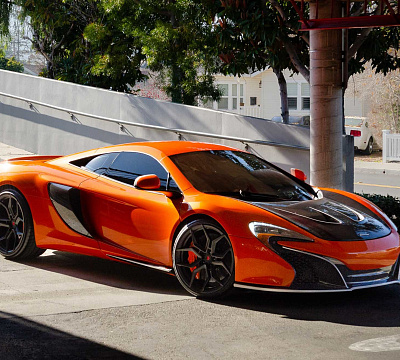 Фото дисков Vossen EVO-3 на McLaren 650S