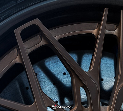 Фото дисков Anrky S3-X1 на Porsche 911 VIII