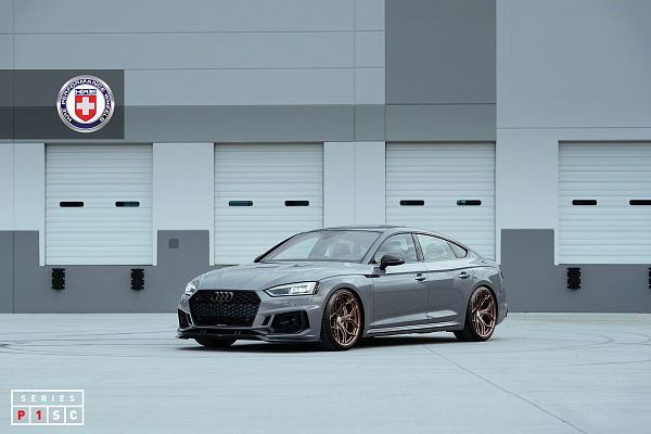 Фото дисков HRE P111SC Глянцевая темная медь на Audi A/S/RS 5 (F5)