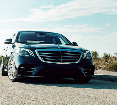 Фото дисков Vossen HF-4T на Mercedes-Benz S-Class (W222, C217)