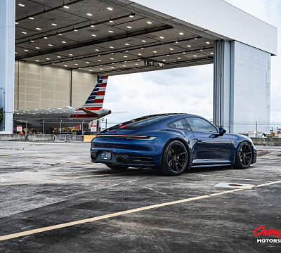 Фото дисков Vossen RS92 на Porsche 911 VIII