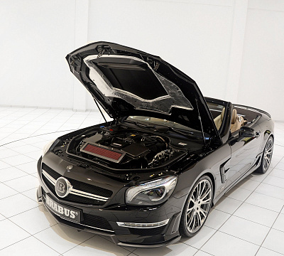 Фото дисков BRABUS Monoblock R (Platinum Edition) на Mercedes-Benz SL (R230)