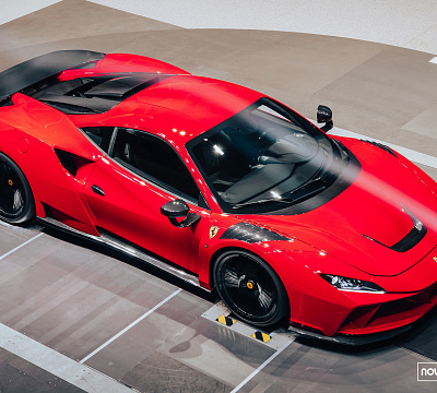 Фото дисков NOVITEC NF10 на Ferrari F8