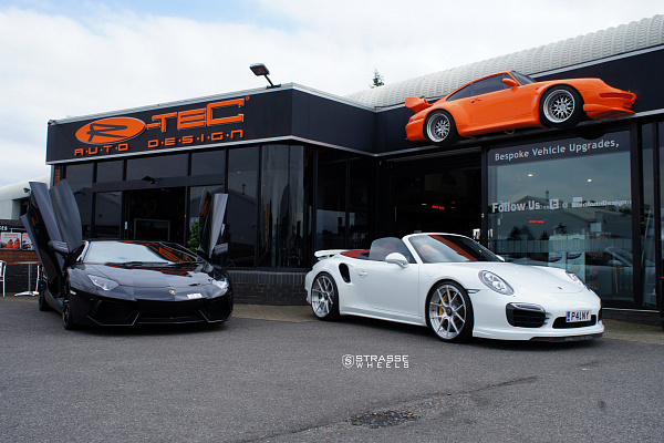 Фото дисков Strasse Wheels SM5R Deep Concave Duoblock Глянцевый лак на Porsche 911 VII