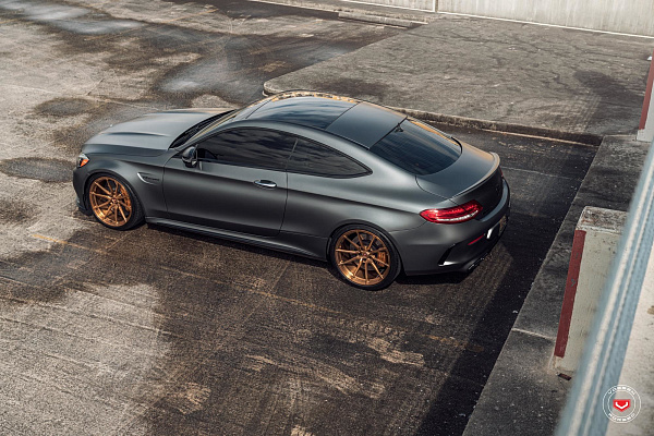 Фото дисков Vossen M-X2 Глянцевая темная медь на Mercedes-Benz C-Class (W205)