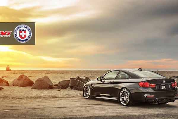 Фото дисков HRE 303 Глянцевый тонированный лак на BMW 4/M4 (F32/F82)