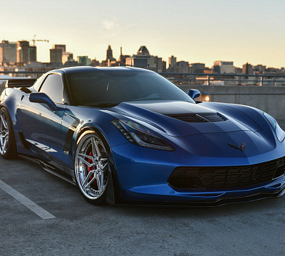 Фото дисков Vossen M-X1 (3-Piece) на Chevrolet Corvette C7