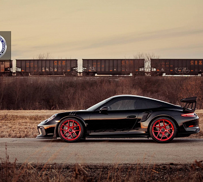Фото дисков HRE R101 Lightweight на Porsche 911 VII