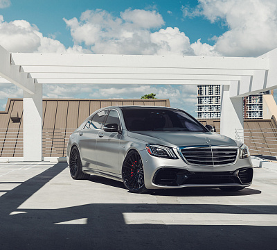 Фото дисков Vossen S17-04 на Mercedes-Benz S-Class (W222, C217)