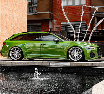 Фото дисков Vossen HFX-2 (5-Lug) на Audi A/RS 6 (C8)