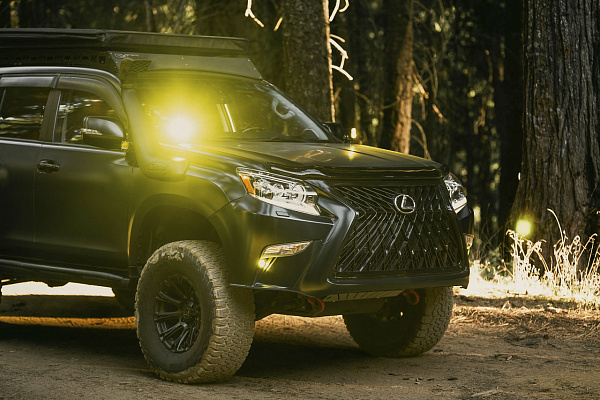 Фото дисков Black Rhino DIAMONDBACK Черный сатин на Lexus GX II