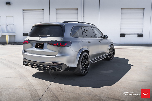 Фото дисков Vossen HF-7 Черный глянец на Mercedes-Benz GLS (X167)