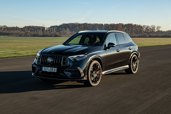 Фото дисков BRABUS Monoblock Z (Platinum Edition) Черный глянец на Mercedes-Benz GLC (X253, C253)