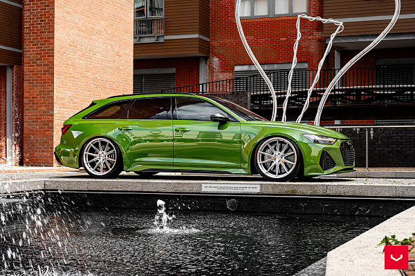 Фото дисков Vossen HFX-2 (5-Lug) Глянцевый лак на Audi A/RS 6 (C8)