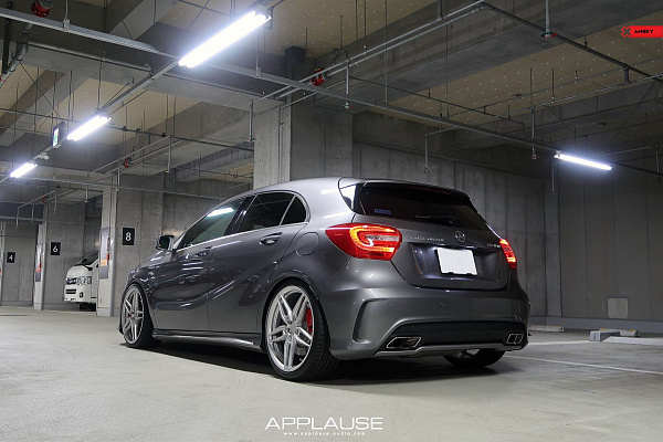 Фото дисков Anrky AN17 Серебро на Mercedes-Benz A-Class (W176)