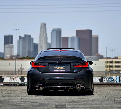 Фото дисков HRE FF04 на Lexus RC