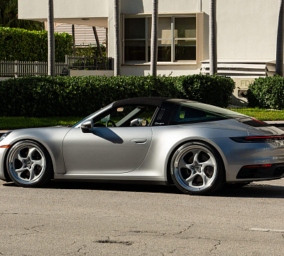 Фото дисков HRE 522 на Porsche 911 VIII