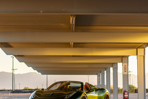 Фото дисков Brixton Forged R11-RS Глянцевая бронза на Ferrari 458