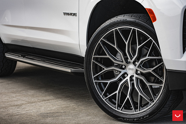 Фото дисков Vossen HF6-3 Алмазная проточка на Chevrolet Tahoe V