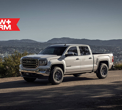 Фото дисков HRE FT1 на GMC Sierra III