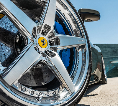 Фото дисков Anrky RS5.3 на Ferrari SF90