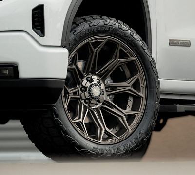 Фото дисков 4PLAY 4P83 на GMC Sierra IV
