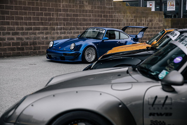 Фото дисков Brixton Forged TR20 Сатиновый лак на Porsche 911 III