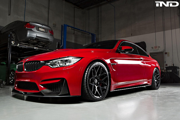 Фото дисков HRE FF01 Черный сатин на BMW 4/M4 (F32/F82)