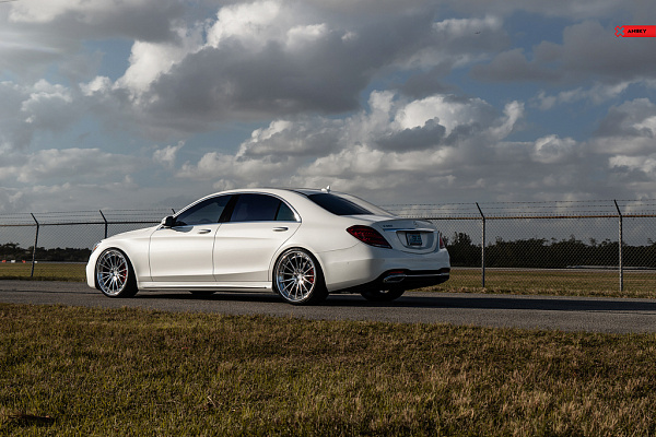 Фото дисков Anrky AN39 Полированный лак на Mercedes-Benz S-Class (W222, C217)