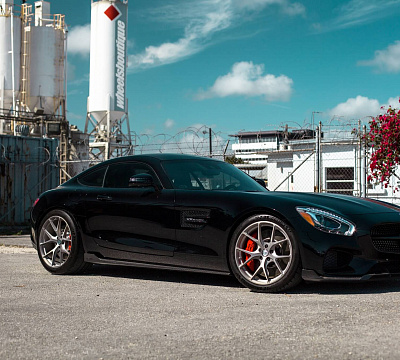 Фото дисков HRE P101 на Mercedes-Benz AMG GT I