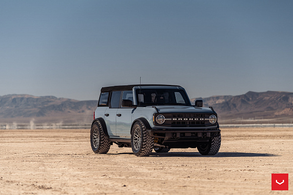 Фото дисков Vossen HF6-3 Матовый графит на Ford Bronco